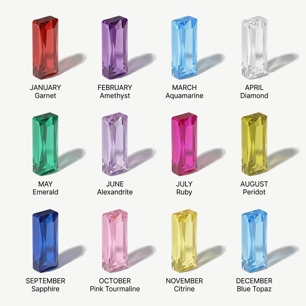 Birthstone Bar Bracelet