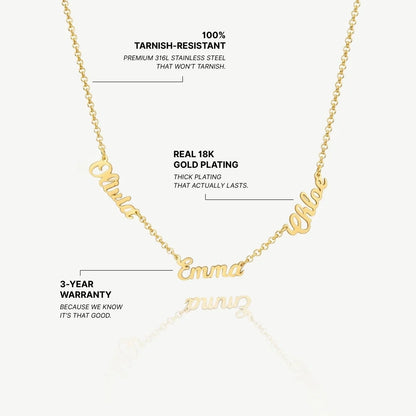 Multi-Names Necklace