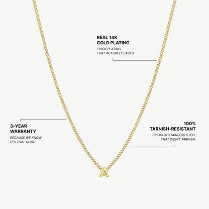 Mini Alphabet Necklace
