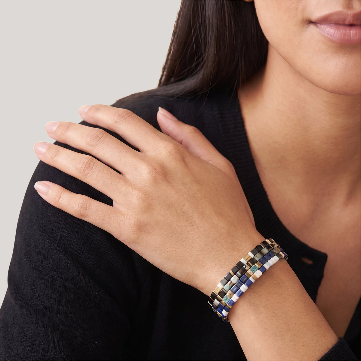 Signature Beaded Bracelet Set