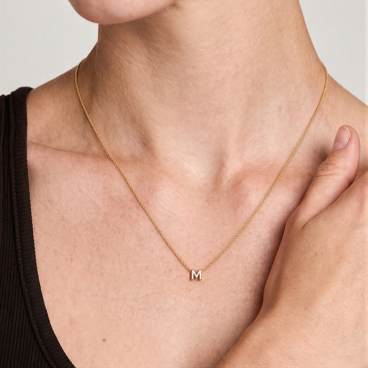 Mini Alphabet Necklace
