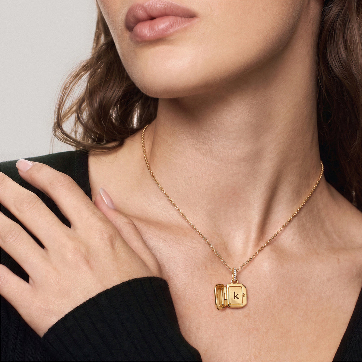 Signature Locket Necklace