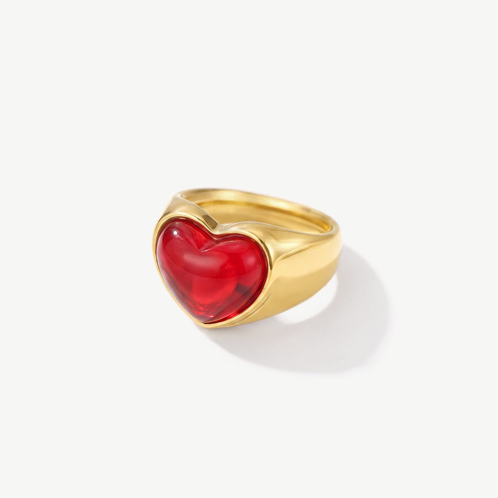 Sweetheart Gemstone Ring