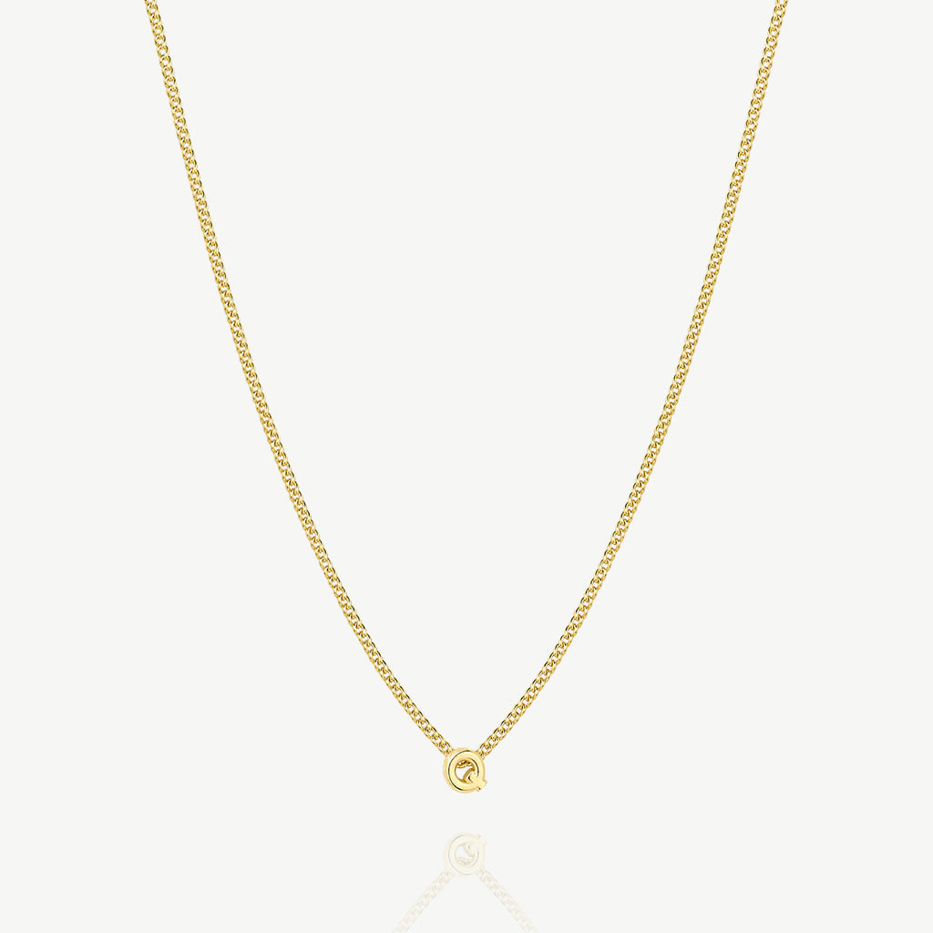 Mini Alphabet Necklace