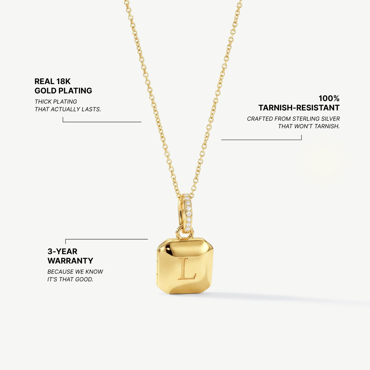 Signature Locket Necklace